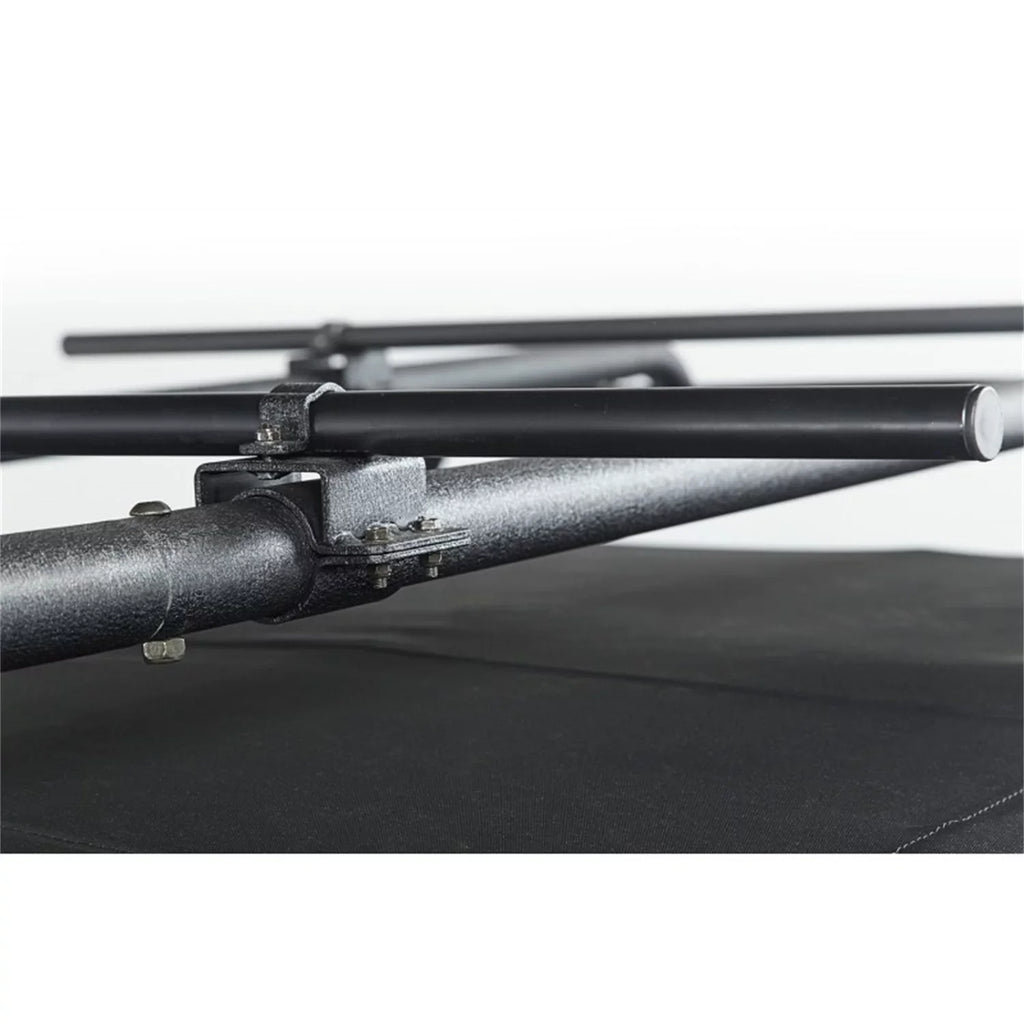 Rugged Ridge by RealTruck Sherpa Roof Rack Crossbars for Wrangler JK | 56.5" Crossbar Tubes, Steel, Black | 11703.11 | Compatible with 2007-2018 Jeep Wrangler JK
