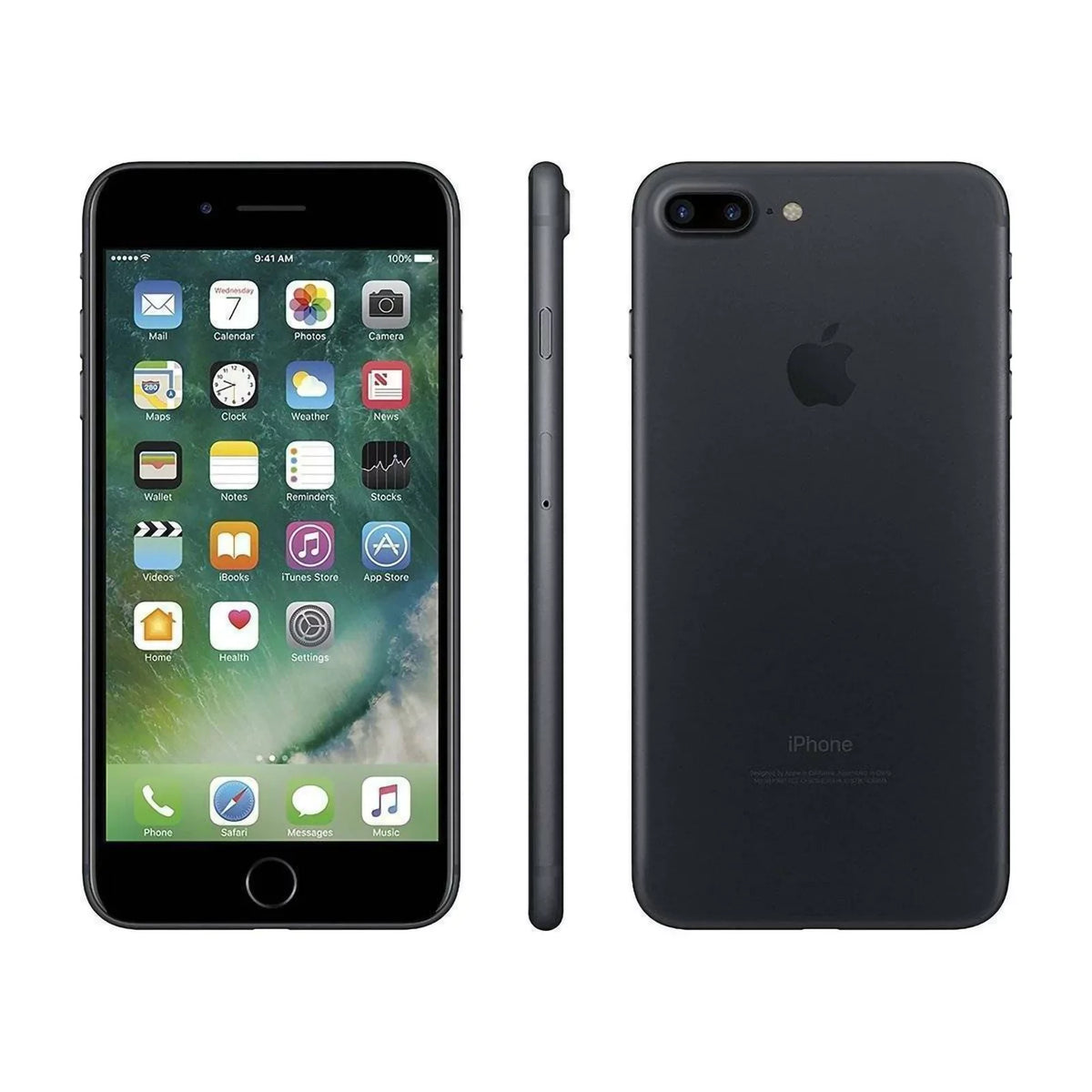 Restored iPhone 7 Plus 128GB Verizon GSM Unlocked TMobile AT&T 4G LTE Black (Refurbished)