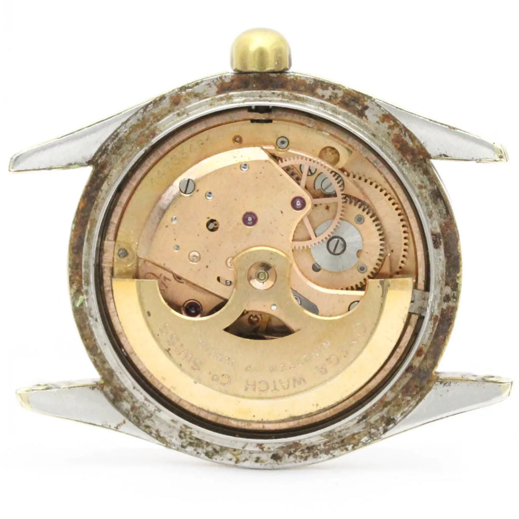 Pre-Owned OMEGA Seamaster Cal 471 Gold Plated Automatic Mens Watch 2802 Head Only BF559125 (Fair)
