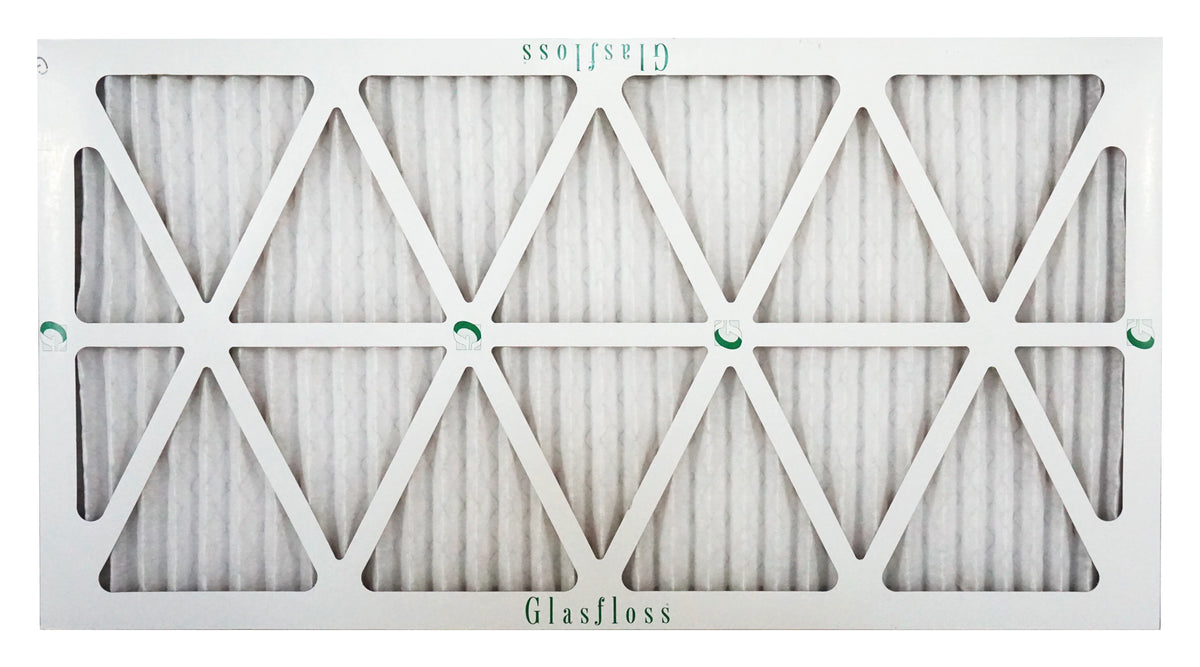 Glasfloss 20x36x1 - MERV 10 -Qty:6 - Furnace Air Filter - Made in USA (Actual Size: 19.5 x 36.5x7/8 inch)