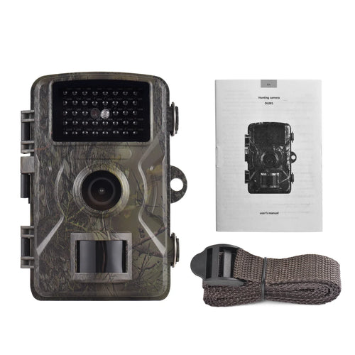 1080P Trail 16MP Wildlife Tracking with 2.0 Inch TFT Color Display 0.8s Trigger Time Supports Infrared Night Vision Motion Activated IP66 Liquid