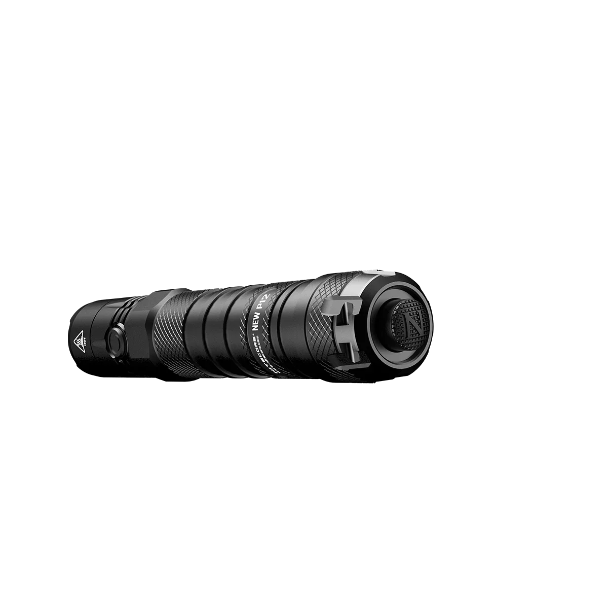 Nitecore New P12 Version LED Flashlight - 1200 Lumens w/NL2150HPR Battery, USB Cord, Offset Mount, RSW3 Pressure Switch, and 3Amp Wall Adapter