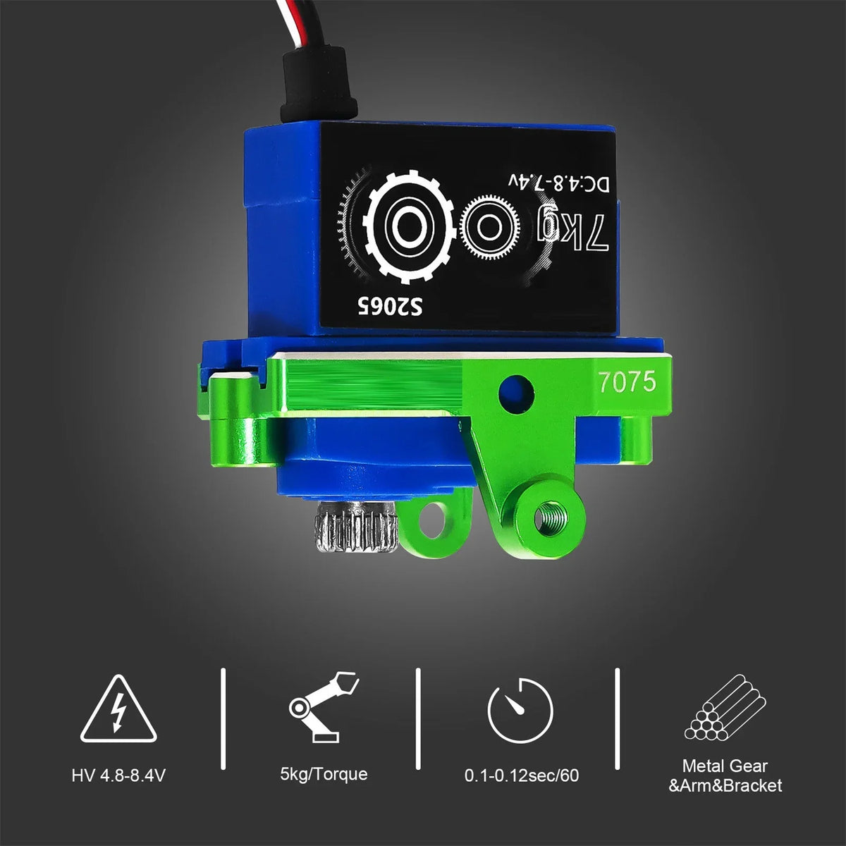 Season Saving Clearance 2023RC Digital Micro Servo Metal Gear Servo with Mount and Servo Horn for 1/18 TRX4M Servo RC Car Upgrade Parts Holiday Gifts