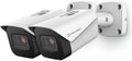 2-Pack Amcrest UltraHD 4K (8MP) Bullet POE IP Camera, 3840x2160, 131ft NightVision, 2.8mm Lens, IP67 Weatherproof, MicroSD Recording, White (2PACK-IP8M-2496EW)