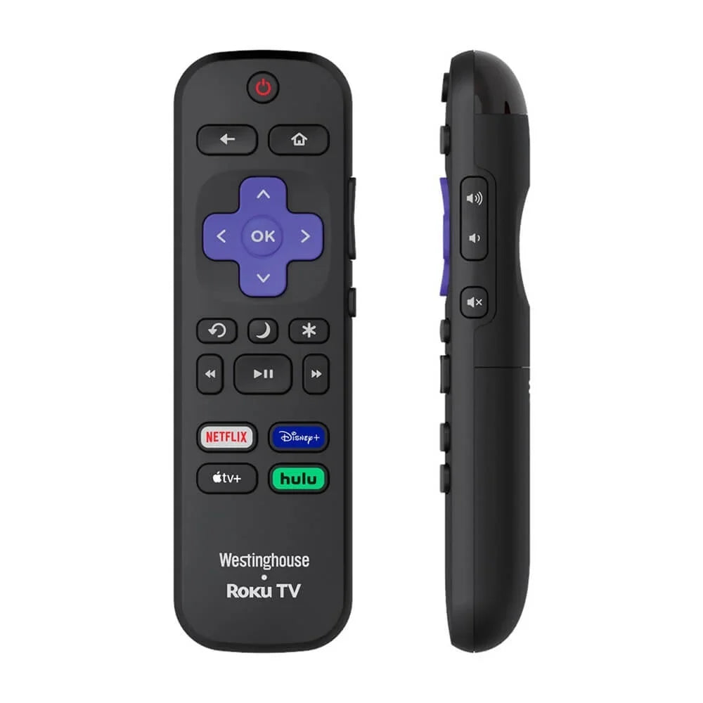 Westinghouse - 43" 4K UHD Smart Roku TV with HDR - Remote, Power Cable, Stand Legs, Screws, 2 Batteries Included
