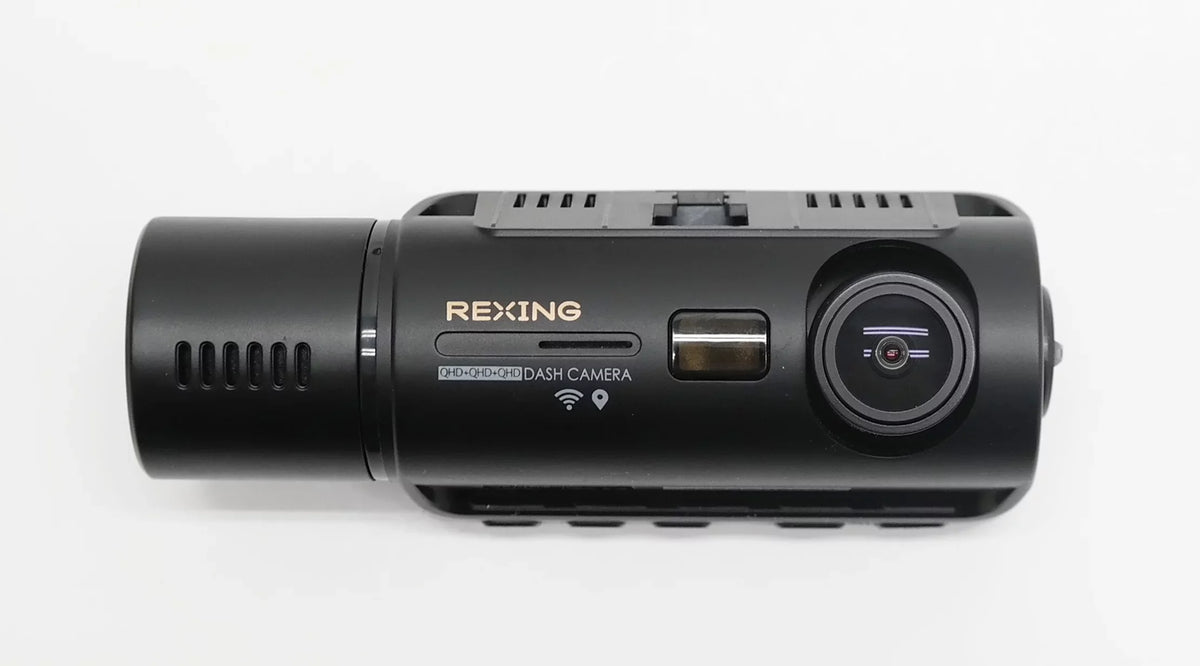 Pre-owned Rexing V33 3 Channel 1440p+1440p+1440p Resolution Dashcam with Front +Cabin +Rear camera, GPS BBY-V33