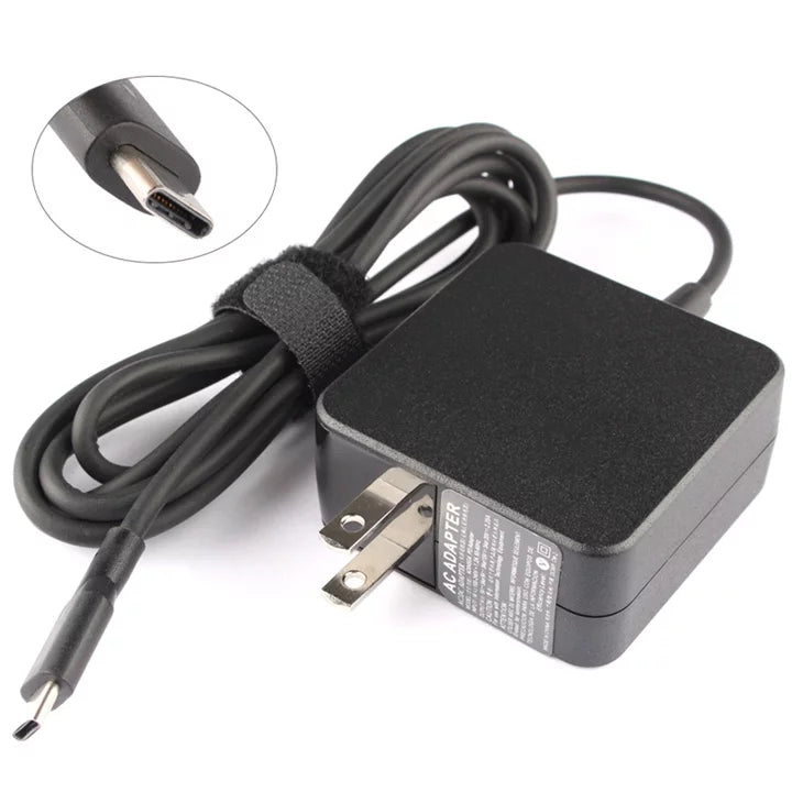 Usmart New AC Power Adapter Charger For ThinkPad T570 20HA Chromebook Notebook Notebook PC Power Supply Cord