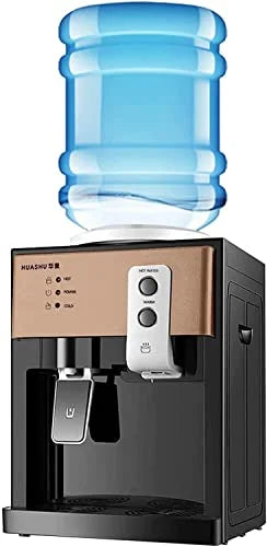 Countertop Hot and Cold Fluid Cooler Dispenser 5/3 Gallon Fluid Dispenser for Home Office Use 110V