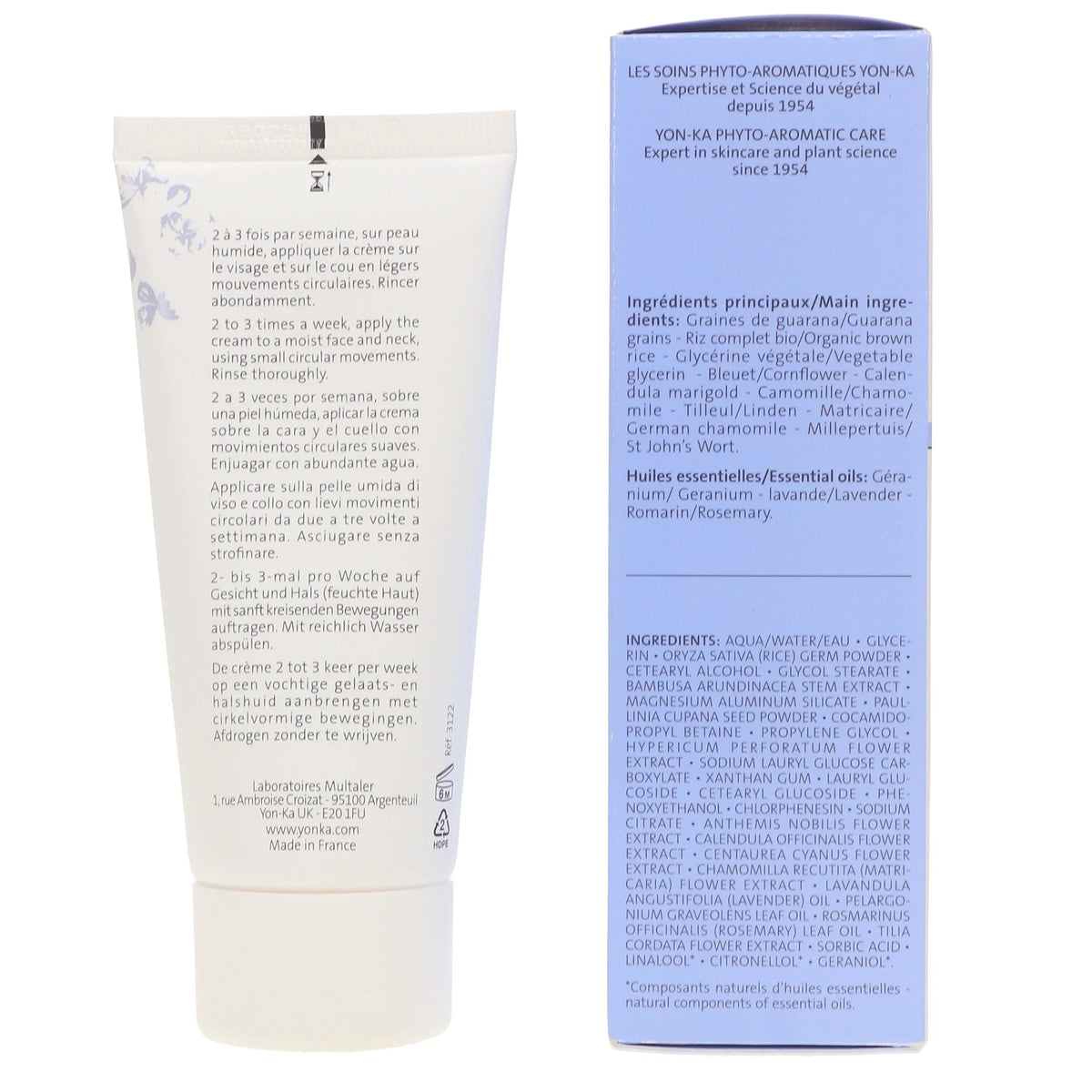 Yon-Ka GUARANA SCRUB Gently Exfoliating Detoxifying Scrub 1.87 oz