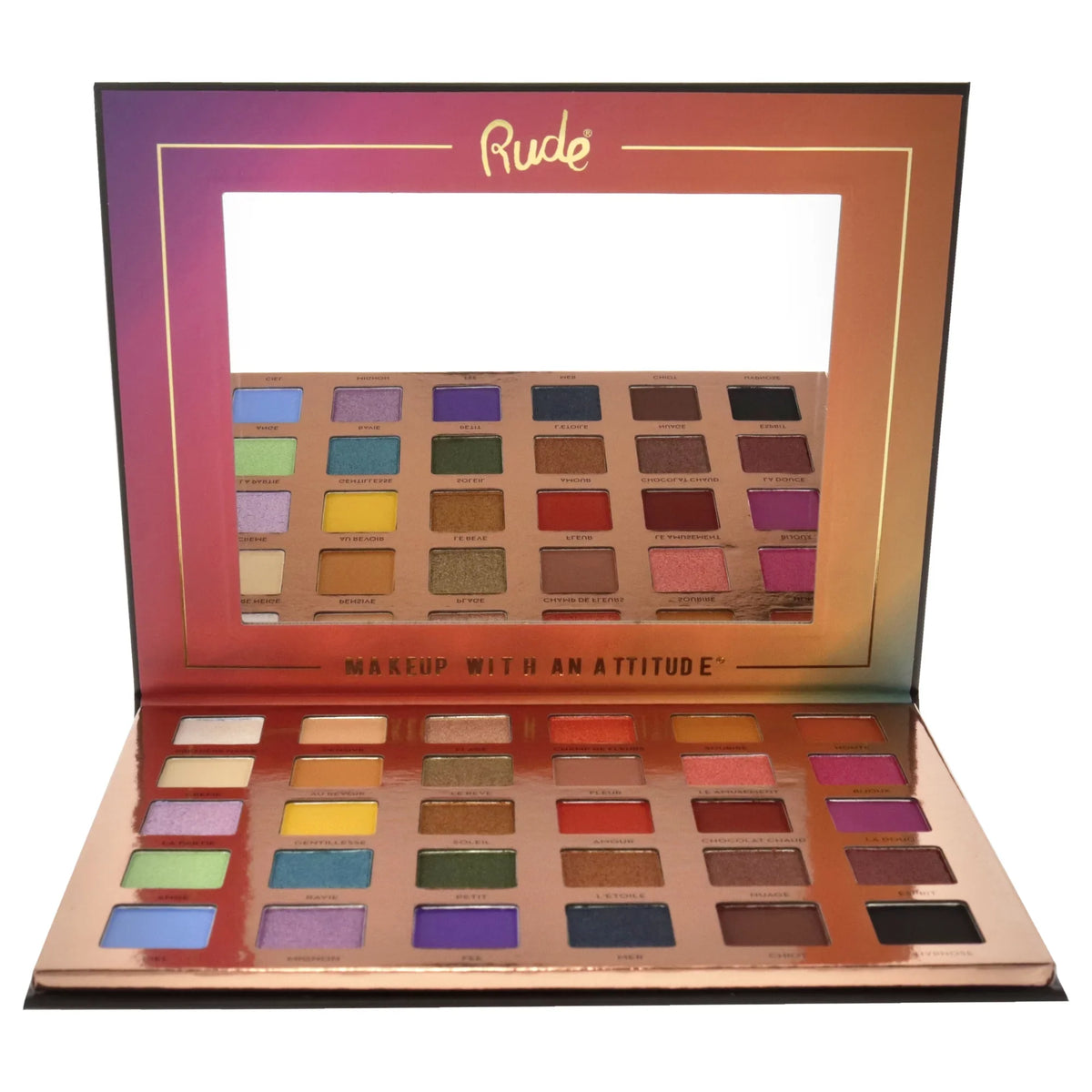 Rude Cosmetics Cest La Vie 30 Eyeshadow Palette , 1.13 oz Eye Shadow