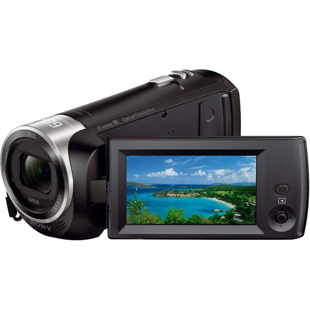 HDRCX405 HD Video Recording Handycam Camcorder Bundle with Micro SD Memory Card Spare Battery Charger High Speed HDMI Cable and More