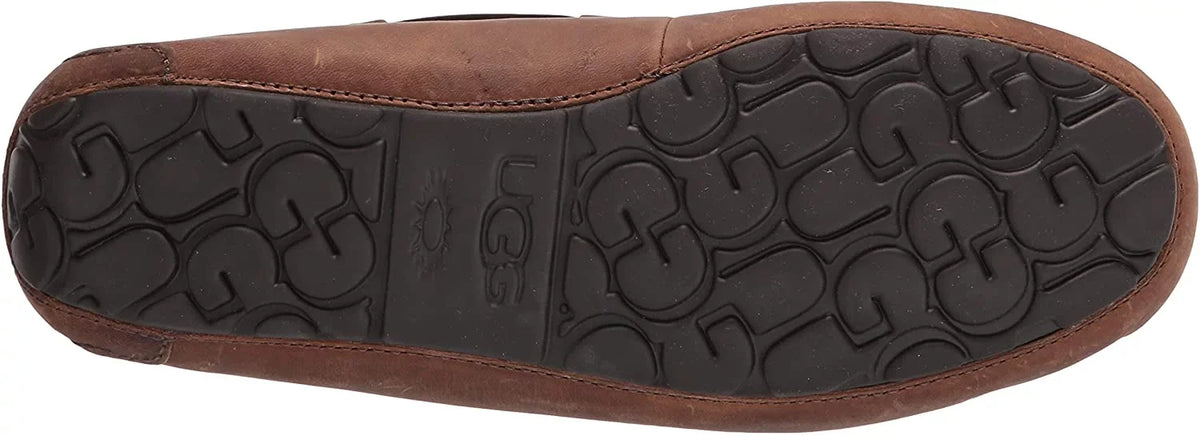 UGG Mens Olsen Slipper 9 Tan Leather