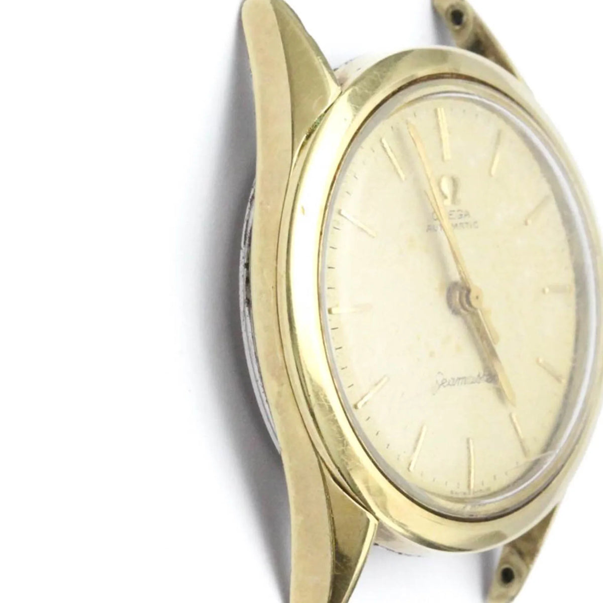 Pre-Owned OMEGA Seamaster Cal 471 Gold Plated Automatic Mens Watch 2802 Head Only BF559125 (Fair)