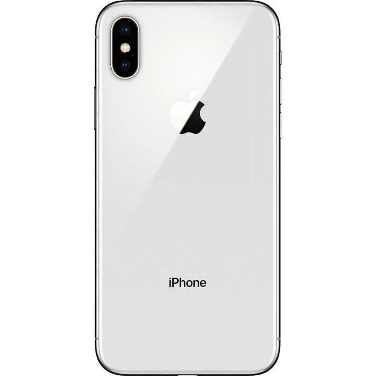 iPhone X A1865 (Fully Unlocked) 64GB Silver Pre-owned - Grade A)
