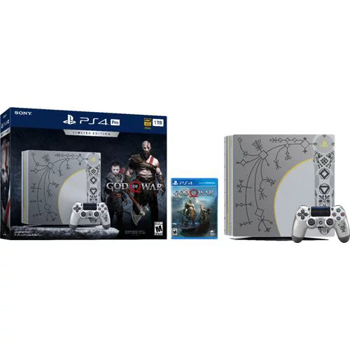 Refurbished PlayStation 4 Pro 1TB God of War Bundle, CUH-7115B