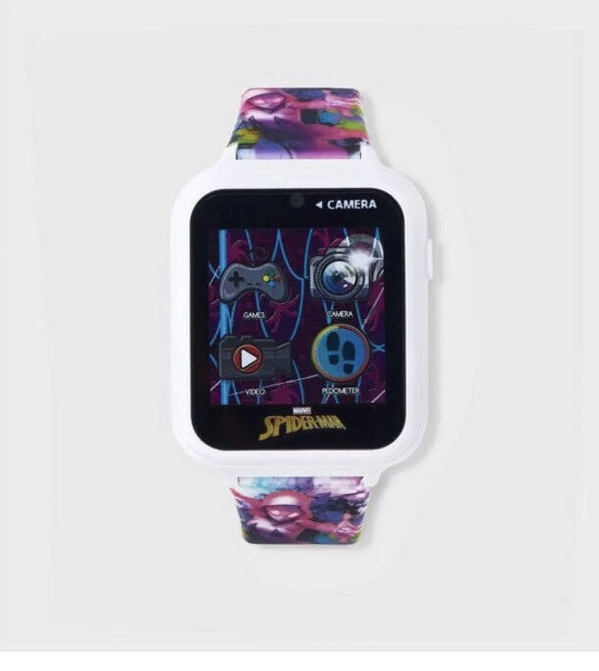 Marvel Ghost Spider Gwen Video Interactive Digital Camera Watch USB New
