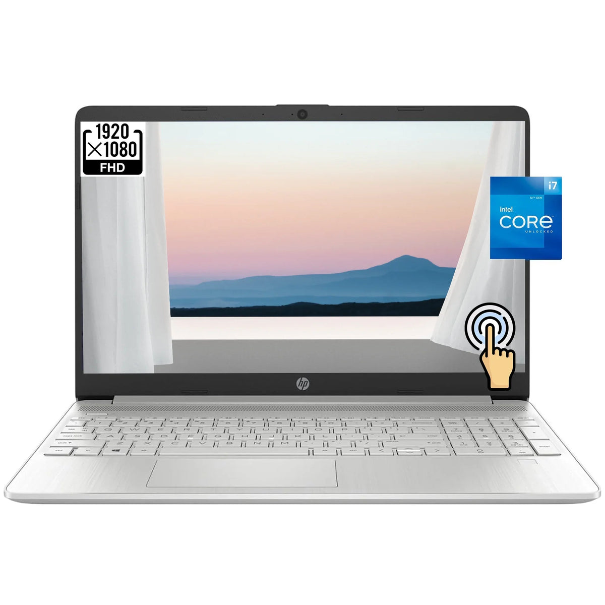 15 15.6" FHD Display Business Mobile pc 12th Gen 10-Core i7-1255U, 64GB RAM, 1TB PCIe SSD, Numeric Keypad, Wi-Fi, HDMI, Windows 11 Home in S Mode