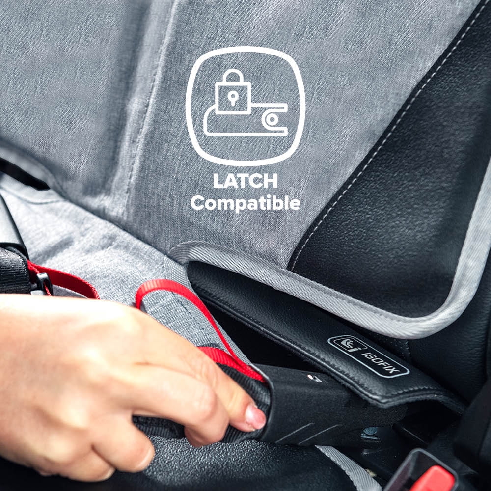 Diono Ultra Mat Car Seat Protector, Crash Tested, Fluid Resistant, Gray