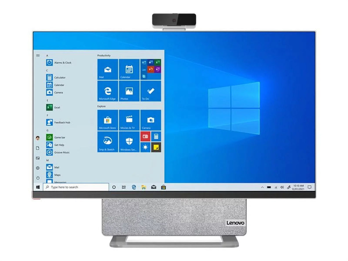 Yoga AIO 7 27ACH6 F0G7 - All-in-one - with monitor stand - Ryzen 7 5800H / 3.2 GHz - RAM 16 GB - SSD 512 GB - NVMe, TLC - Radeon RX 6600M - GigE - WLAN: Bluetooth 5.0, 802.11a/b/g/n/ac/ax - Win 11 Home - monitor: LED 27" 3840 x 2160 (Ultra HD