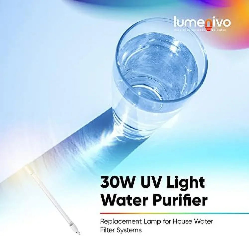 30w uv light Fluid purifier replacement lamp for aquasana whole house Fluid filter system, sterilight uv lamp filter - 1 pack