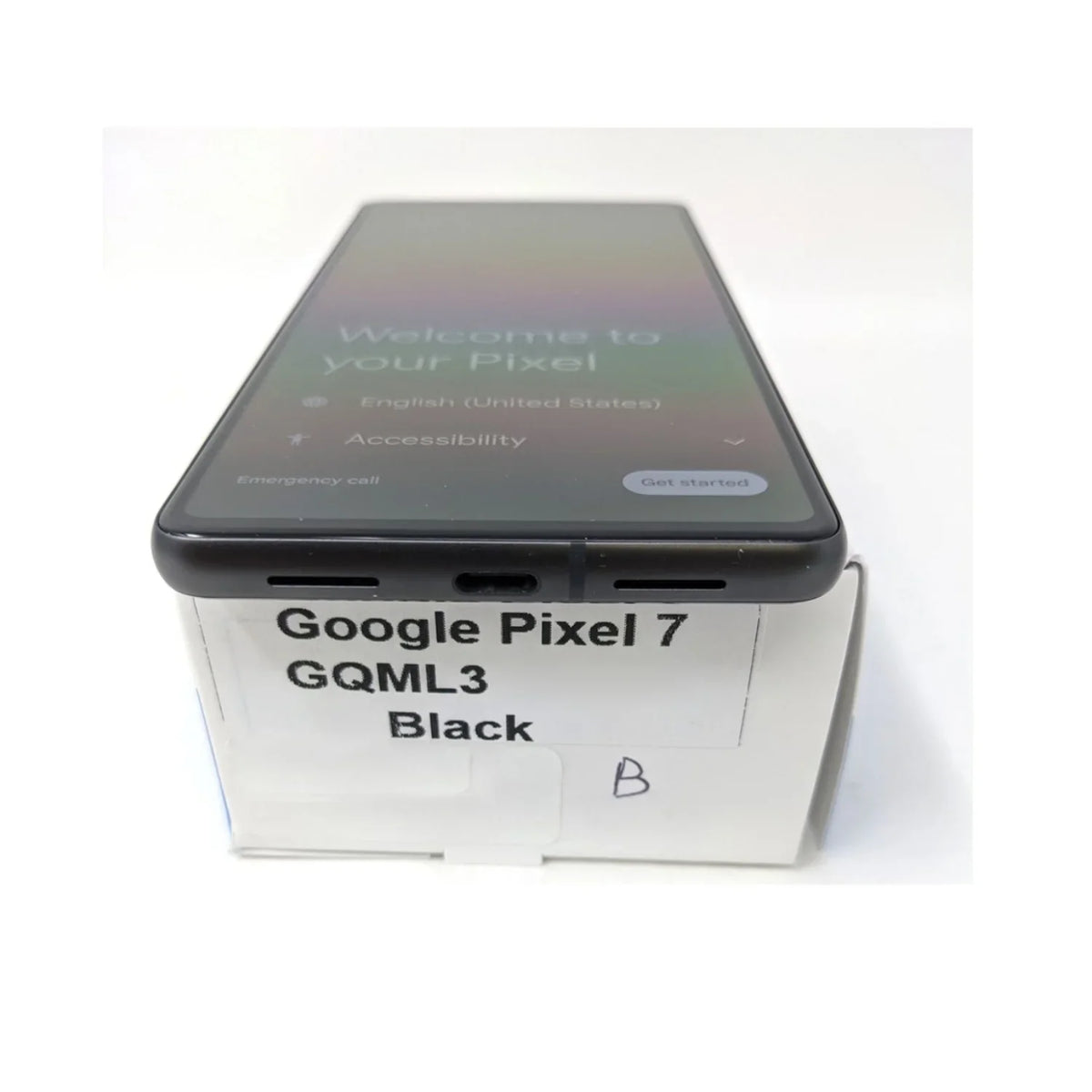 Pre-Owned Google Pixel 7 5G 256GB GQML3 Factory Unlocked 6.3" 8GB RAM 50 MP Smartphone - Black (Good)