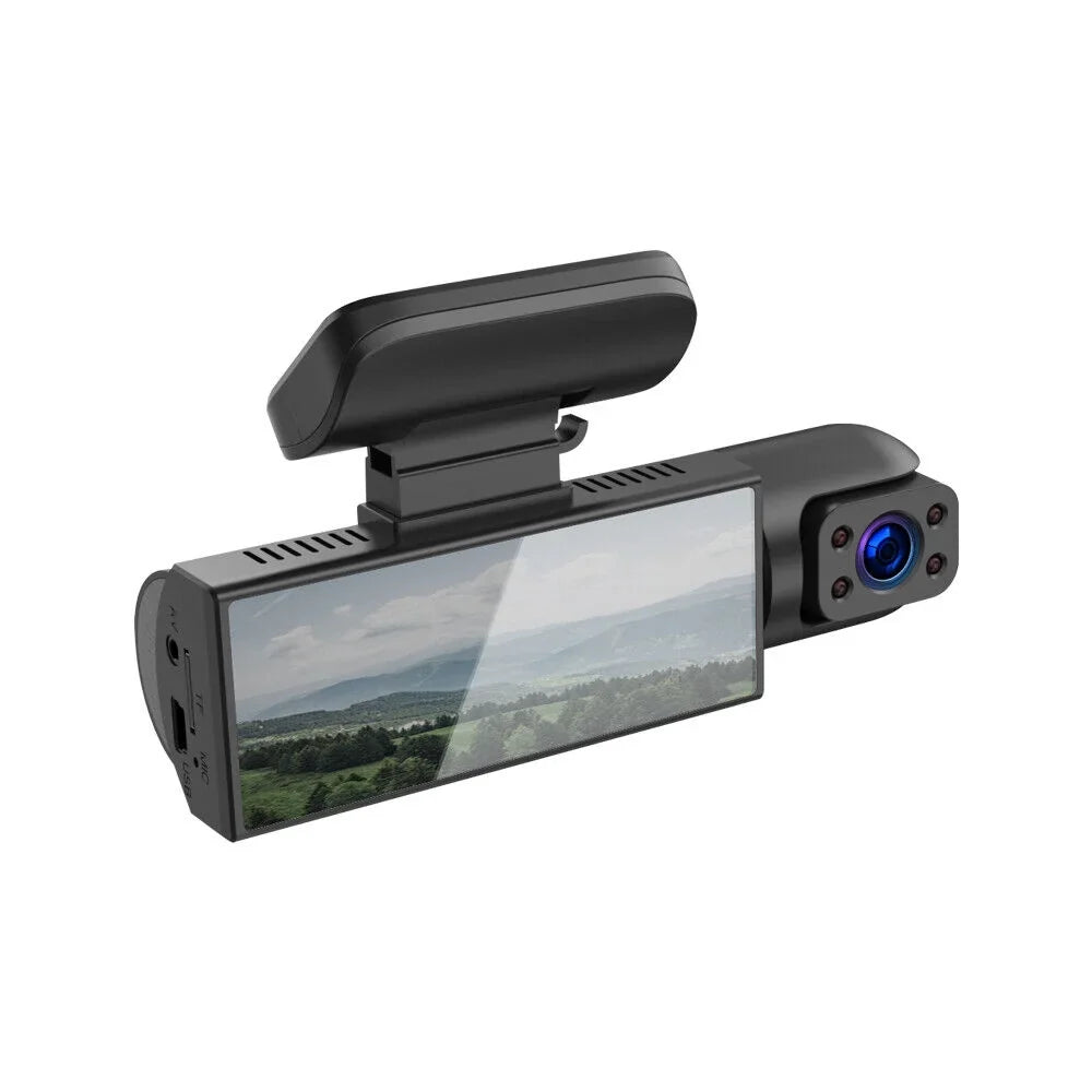 Paddsun Car DVR Recorder - 3.16-Inch Night Vision Dual Lens Camera for Enhanced Safety