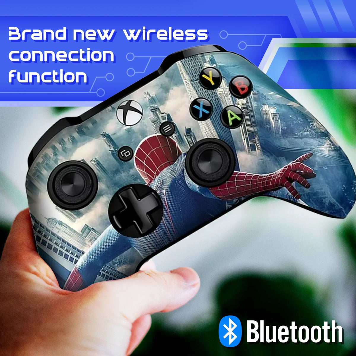 DreamController Original Wireless Custom Xbox One Controller - Xbox One Custom Controller Works with Xbox One S/Xbox One Mobile pc with Windows 10, Custom Anti-Slip Gaming Controller with Bluetooth