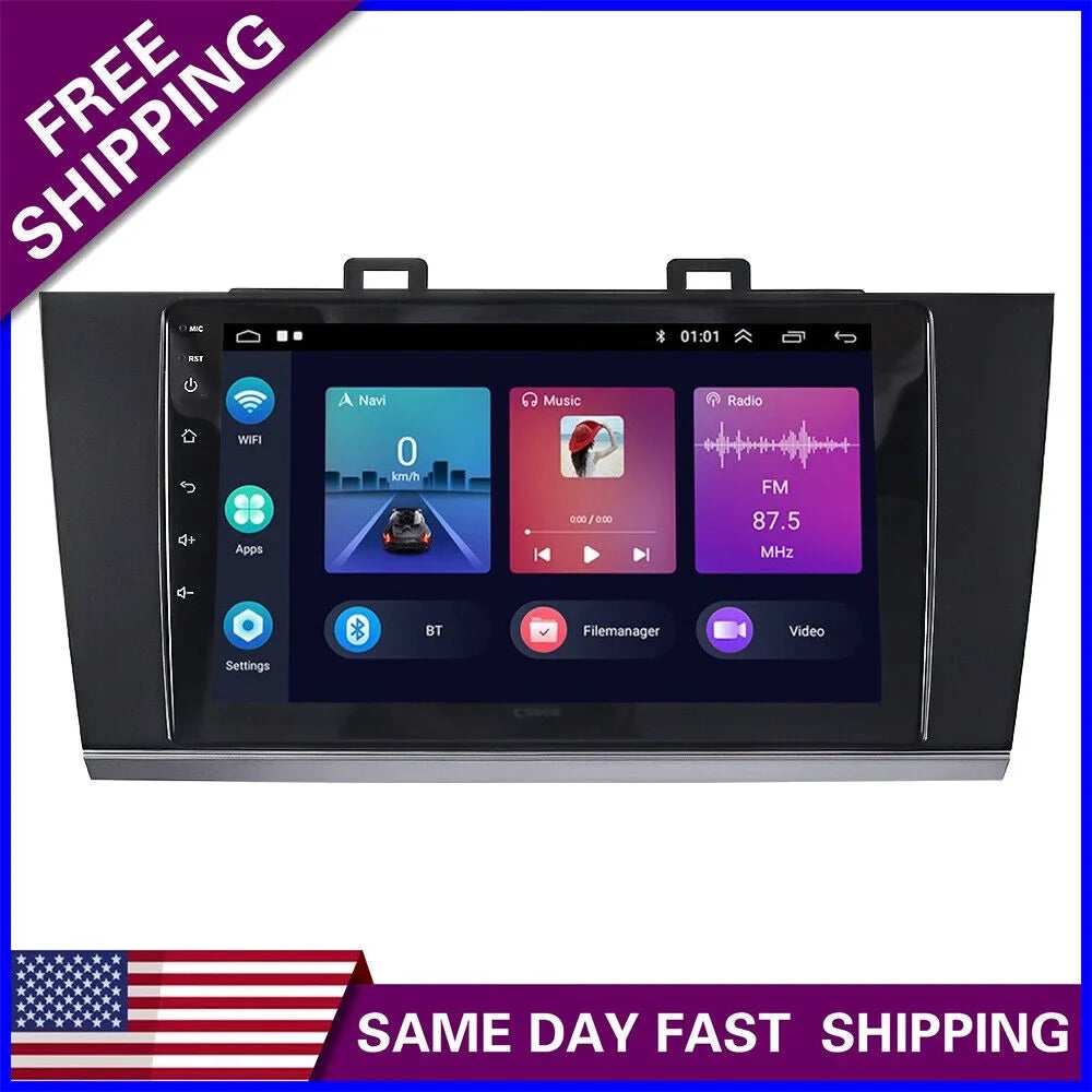 Upgrade Your Subaru Legacy Outback with Android Carplay GPS 9IN Monitor Optimize Daily Commutes High-Quality Audio Streaming