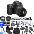 D750 24.3MP DSLR Camera with 24-120mm Lens (Black) Top Value Bundle Includes: Extra Battery and Charger, Dual Sandisk Extreme Pro 32GB (64GB) SD, Flash, Backpack, Filter Kit, Tripod, Telephoto a