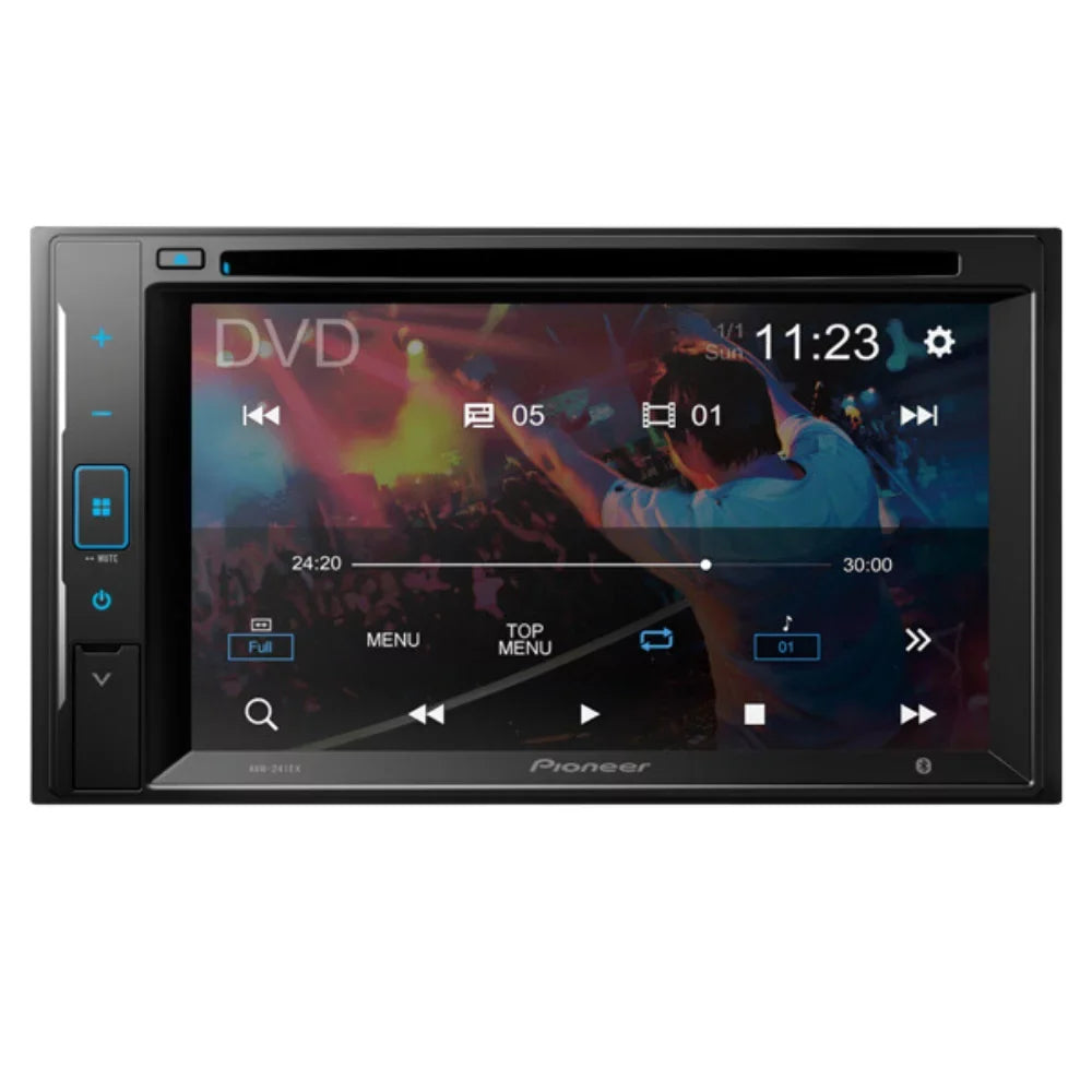 KIT4895 Bundle for 2007-2012 Nissan Altima W/ Pioneer Double DIN Car Stereo with Bluetooth/Backup Camera/Installation Kit/in-Dash DVD/CD AM/FM 6.2" WVGA Monitor Digital Media Receiver