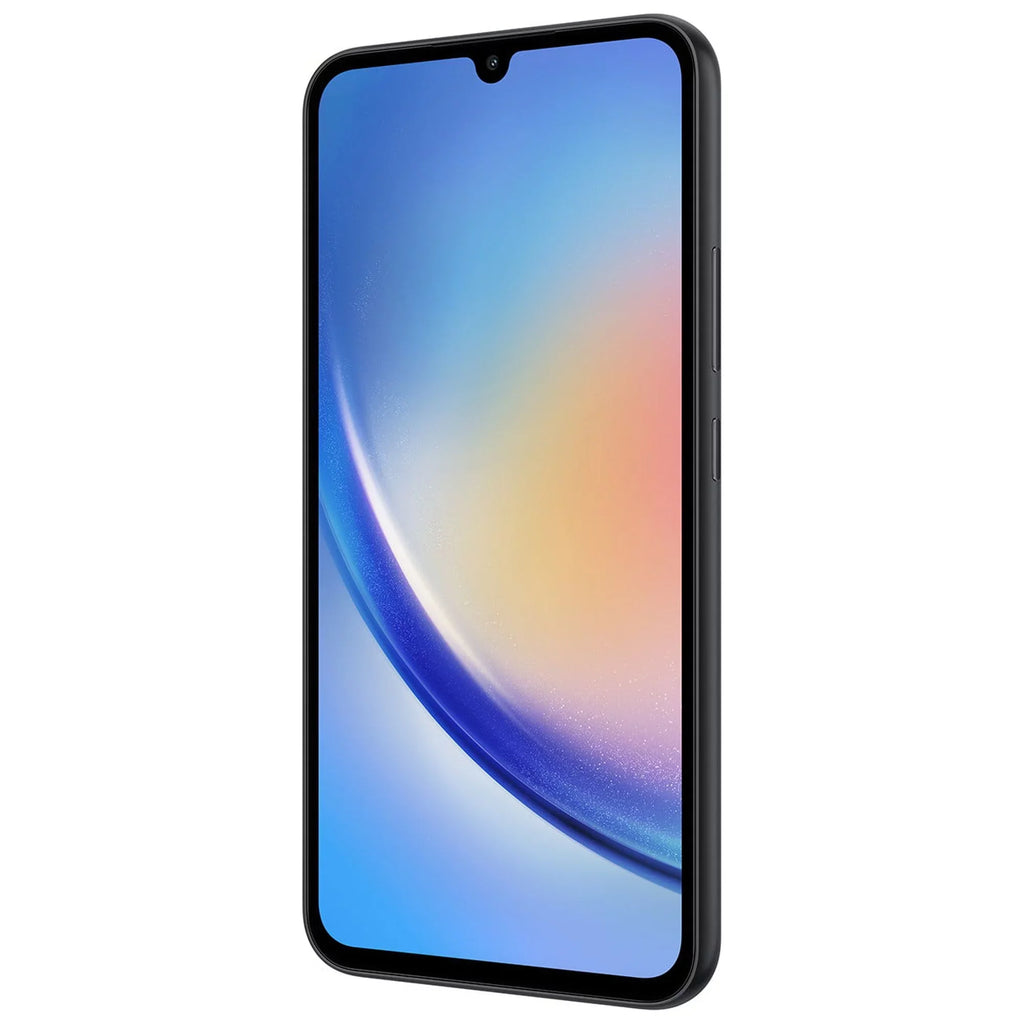 Restored Galaxy A34 5G A346M 128GB Dual SIM GSM Unlocked Android Smartphone (Latin Variant/US Compatible LTE) - Awesome Graphite (Refurbished)