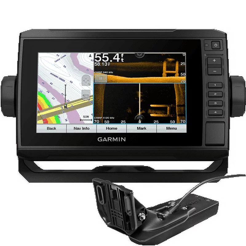 Garmin 010-02337-01 EchoMap UHD 72sv with BaseMaps and GT54UHD-TM Transducer