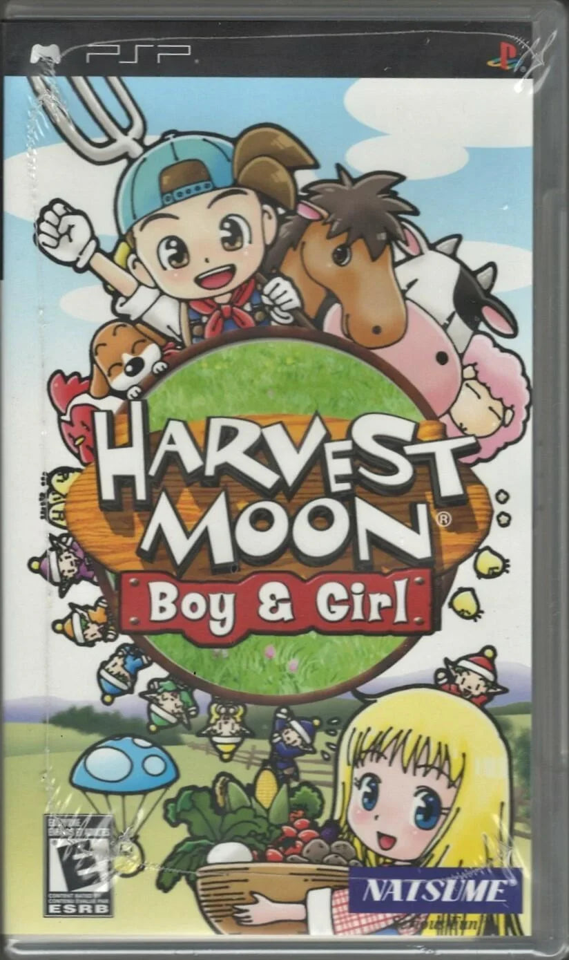 Harvest Moon: Boy & Girl PSP (Brand New Factory Sealed US Version) PSP, Son-719593110033