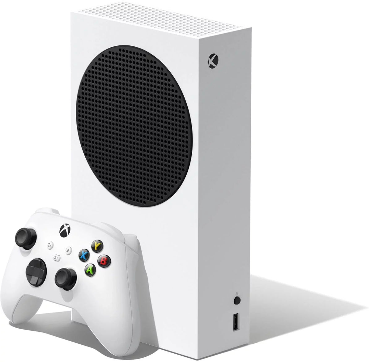 Xbox Series S 512GB Digital Console with Extra Wireless Controller - Pulse Red - Powerpack Battery/Charge Cable Bundle with Microfiber Cleaning Cloth