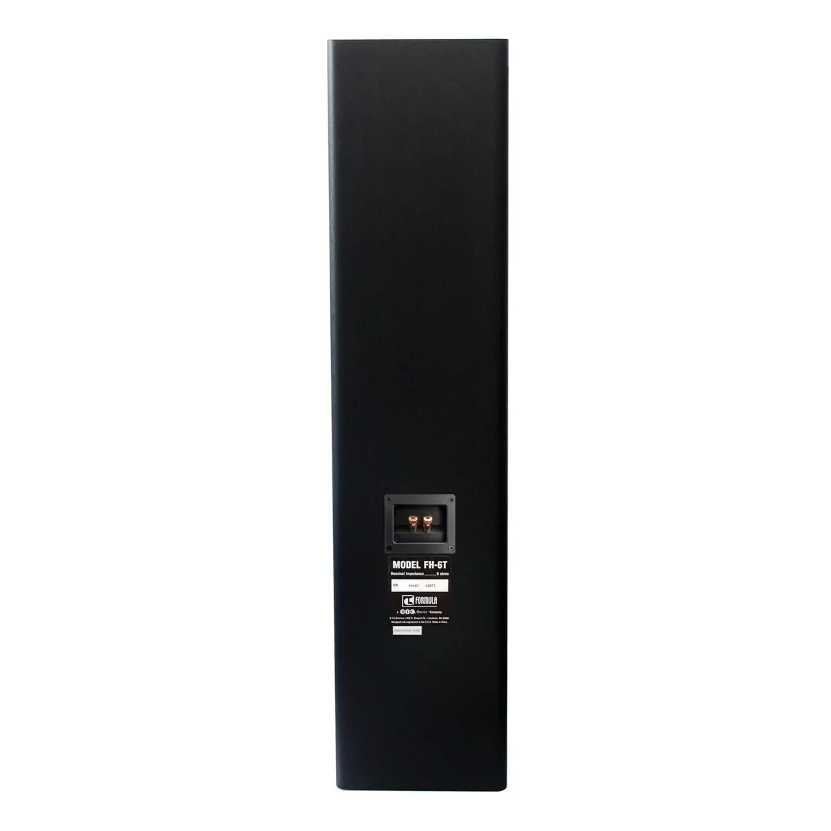 Bic America Fh-6t Formula Series Fh-6t Dual 6-1/2-inch 400-watt 2-way Slim Tower Speaker