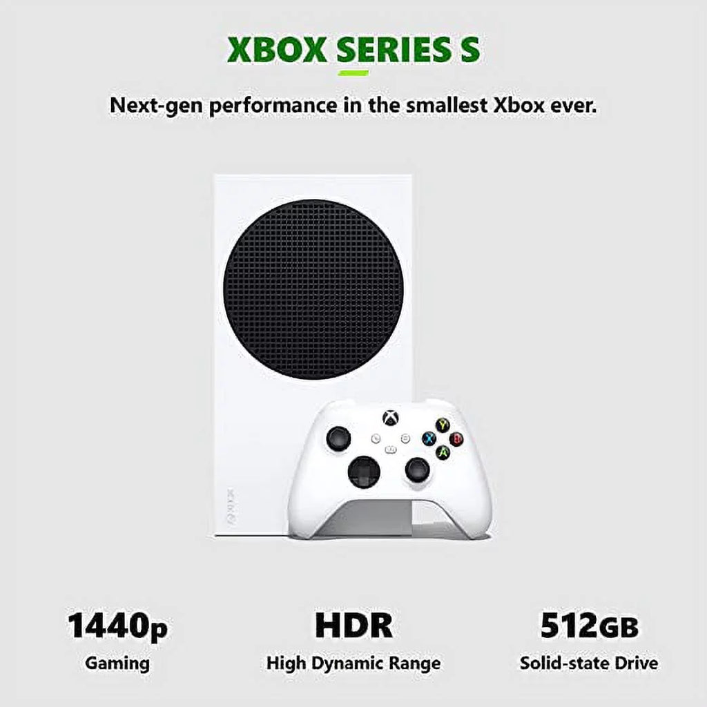 Certified Refurbished XBOX SERIES S 512GB HOLIDAY CONSOLE RRS-00049 - WHITE