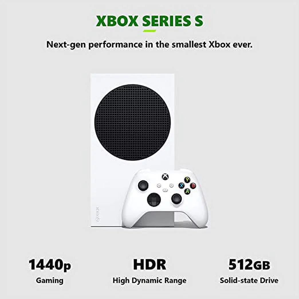 Certified Refurbished XBOX SERIES S 512GB HOLIDAY CONSOLE RRS-00049 - WHITE