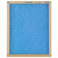 True Blue 118181 18" x 18" x 1" Flat Panel Spun Fiberglass Disposable Furnace Air Filter MERV 2 - Quantity of 12
