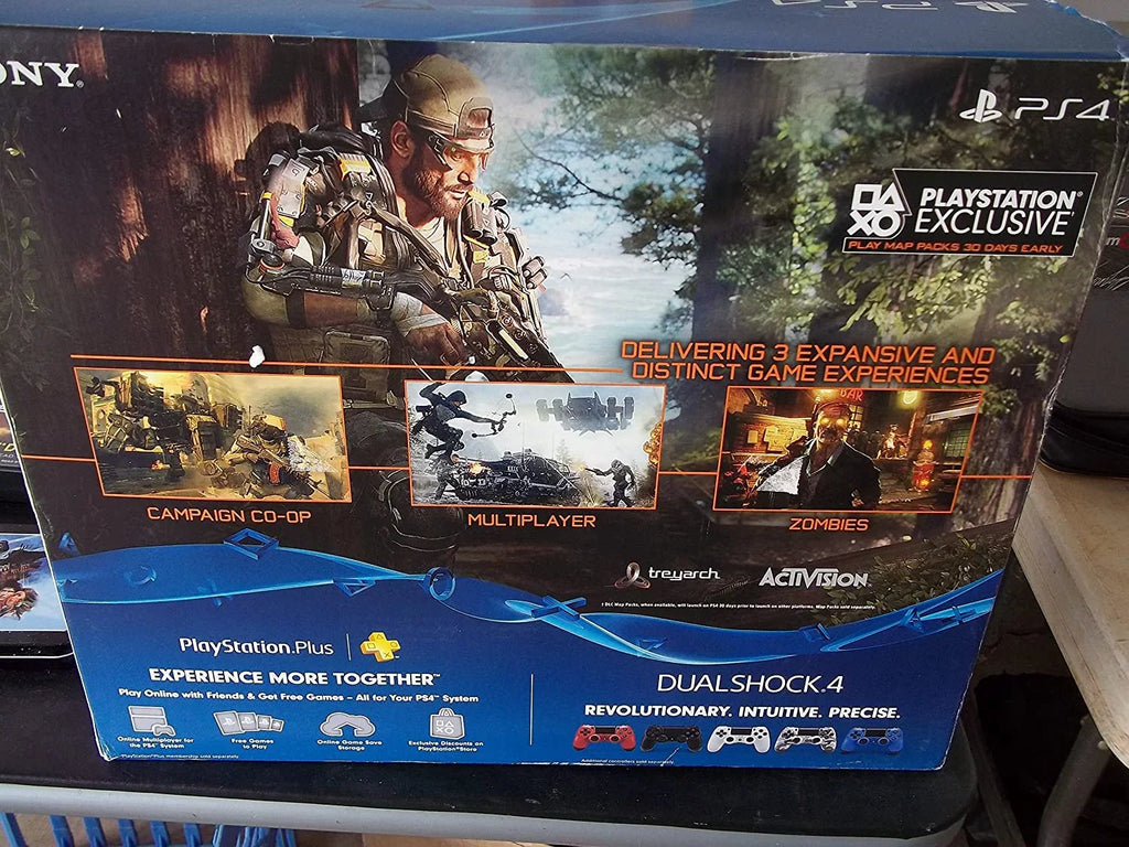 Restored PlayStation 4 PS4 Console Bundle With Call Of Duty Black Ops III 500 GB COD (Refurbished)