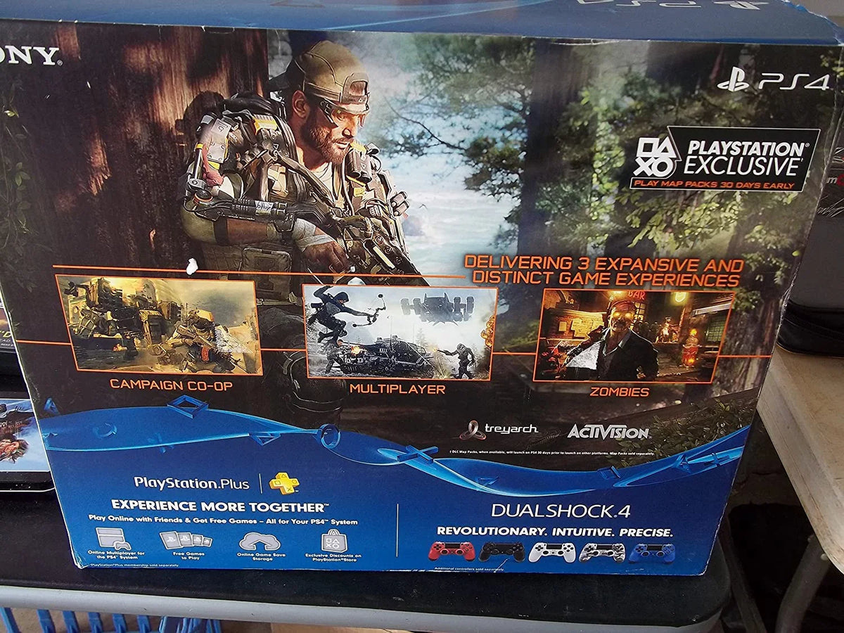 Restored PlayStation 4 PS4 Console Bundle With Call Of Duty Black Ops III 500 GB COD (Refurbished)