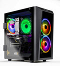 Skytech Blaze II Gaming PC Desktop – Core i3 10105F 3.7 GHz, GTX 1650, 500GB SSD, 16G DDR4 3200, 600W Gold PSU, AC Wi-Fi, Windows 10 Home 64-bit
