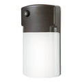 HALO Outdoor Bronze Outdoor Integrated LED Wall Pack Light with Dusk to Dawn Photocell Sensor