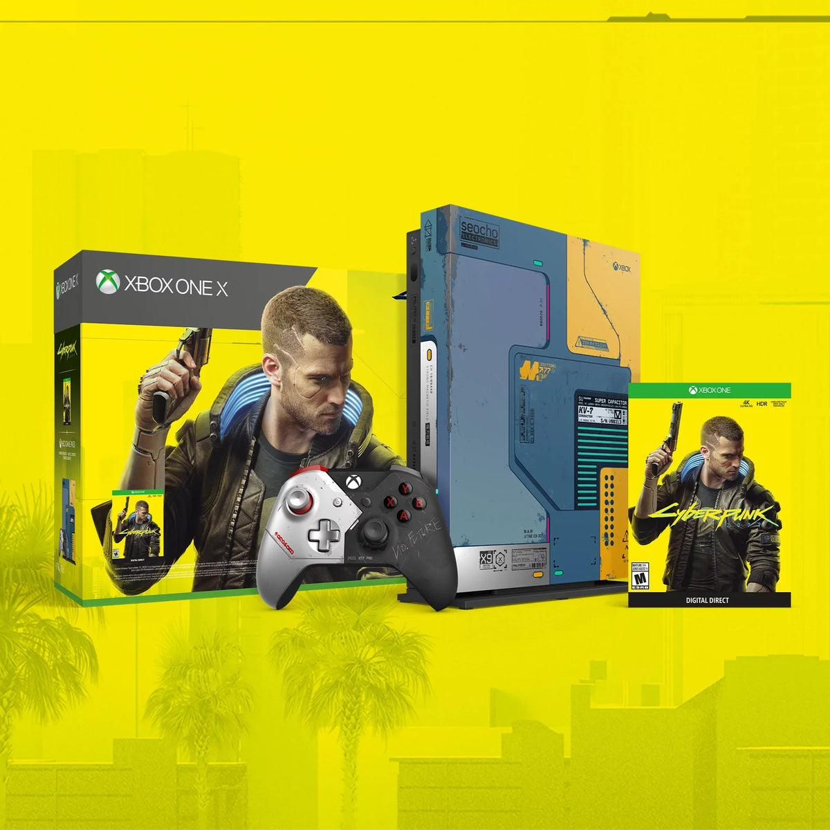 New Xbox One X [Previous Generation] 1TB Cyberpunk 2077 Console Bundle (Discontinued)
