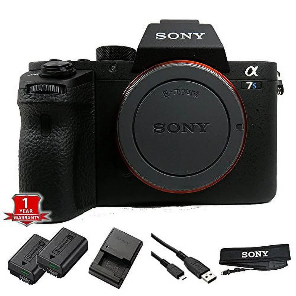 a7S II ILCE7SM2/B 12.2 MP E-mount Camera with Full-Frame Sensor, Black (International Model) No Warranty