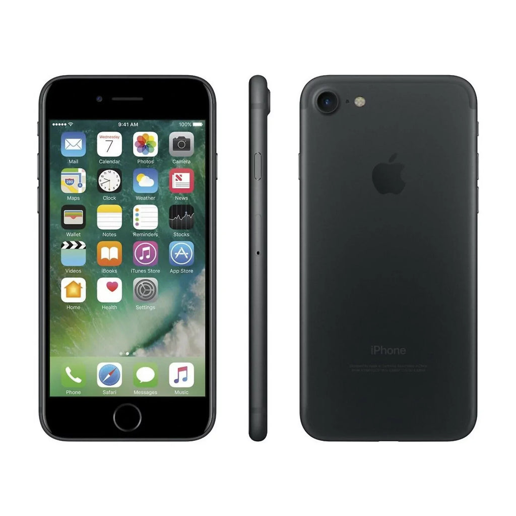 Restored iPhone 7 32GB Verizon GSM Unlocked T-Mobile AT&T 4G LTE Smartphone Black (Refurbished)