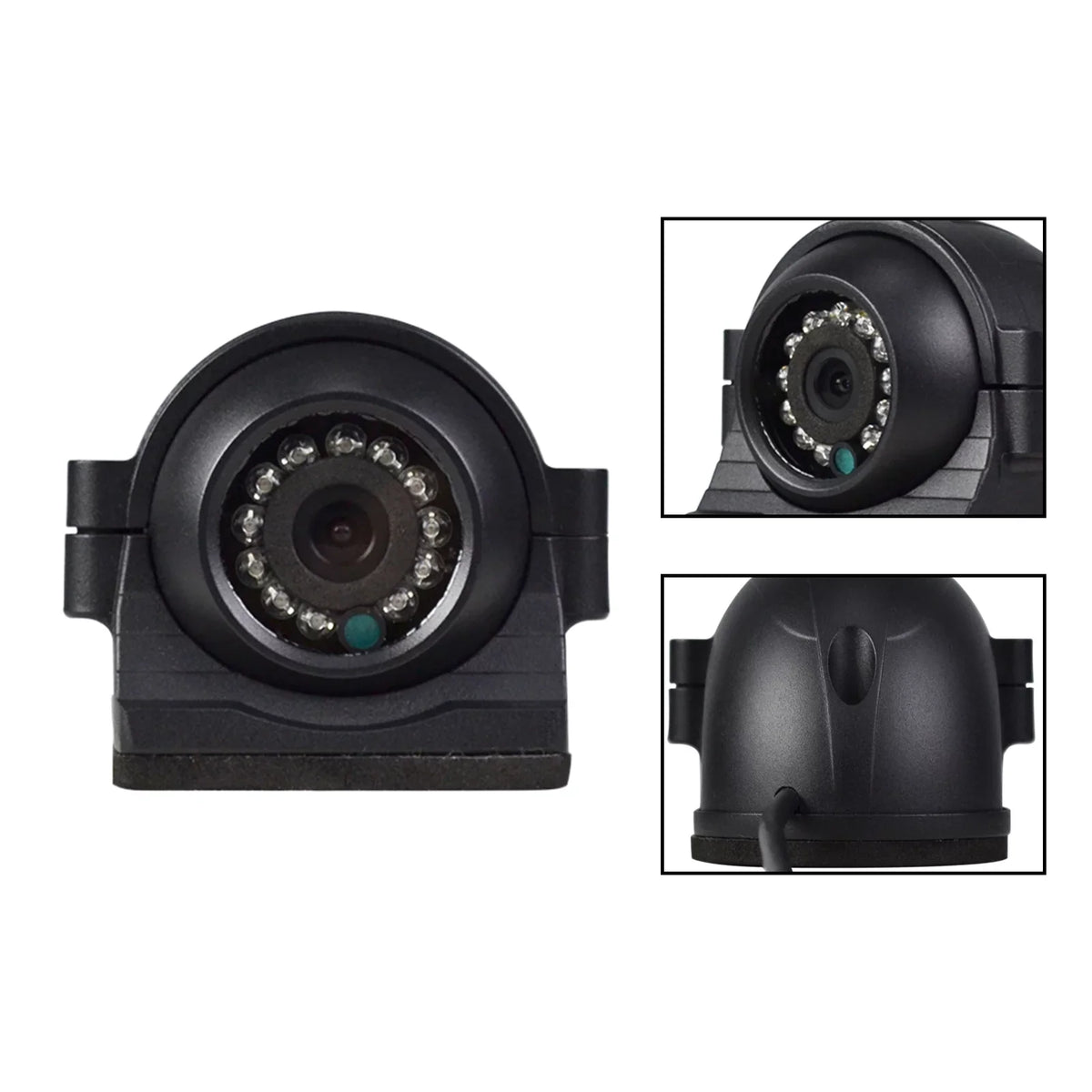 Fluid 12 LED IR Night View Rear View Reverse Backup Camera For Bus Truck RV B