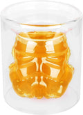 VI AI Double Wall Fluid Glasses, Whiskey Glasses, Cocktail Glasses, Old Fashioned Glass Double Wall Rocks Glasses for Drinking Bourbon, Scotch Whisky, Cocktails, Cognac 150ML