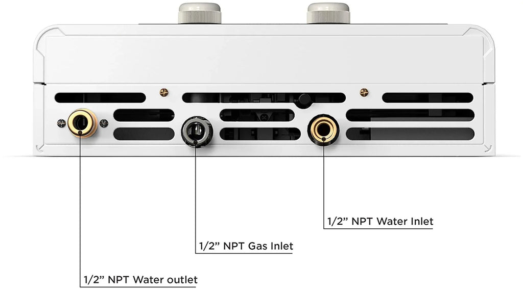 Eccotemp FVI12-NG Natural Gas Indoor Forced Vent Tankless Liquid Heater