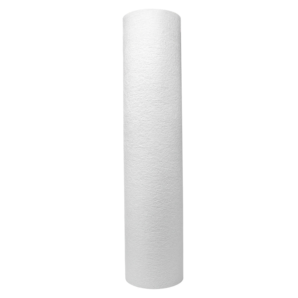 20" x 4.5" Whole House Sediment Liquid Filter Cartridge - 5 Micron Melt-Blown Polypropylene 20-inch Fluid Filter Replacement. Compatible with Hydronix, Pentek DGD Series, and more. 2 Pack
