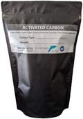 EnviroSupply 12x40 Ultra Pure Prewashed Virgin Coconut Shell Activated Carbon Liquid Filtration, Aquarium Cleaning Charcoal) - Resealable 27.5 Pound Bag